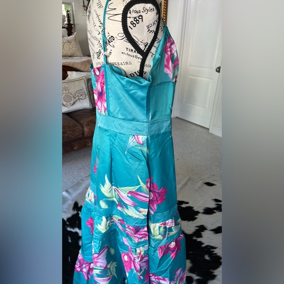 Sylph Summer Sexy Y2K Clothes Floral Print Sleeveless Backless Bodycon Dress - Picture 6 of 8